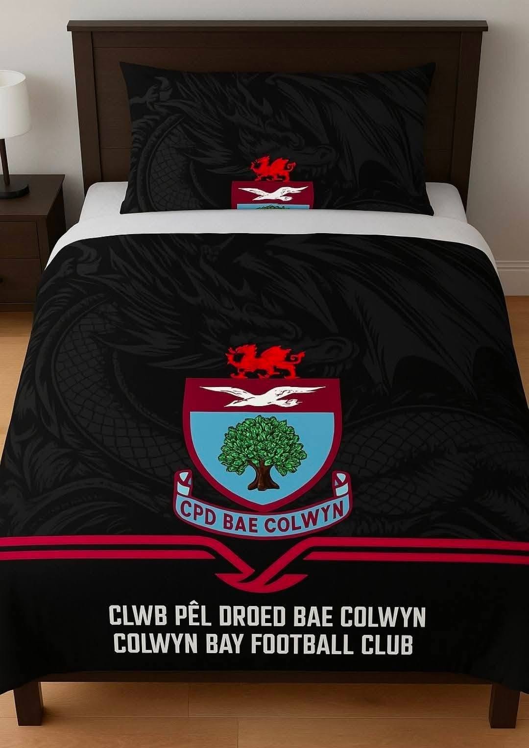 Black Bedding